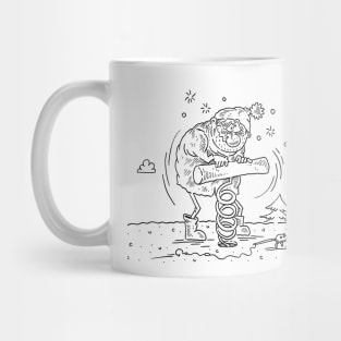 Winter fishing Mug